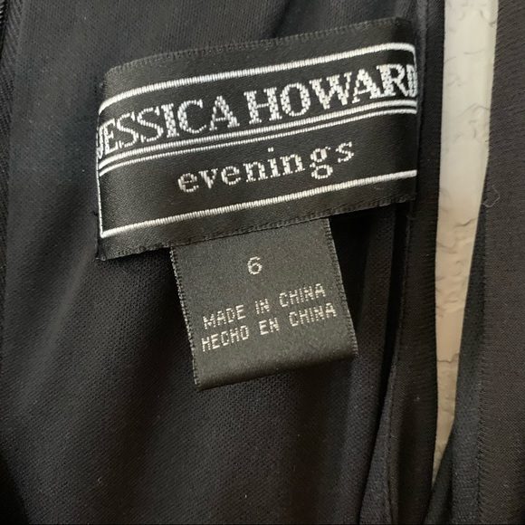 Black Jessica Howard Cocktail Dress - Picture 6 of 8